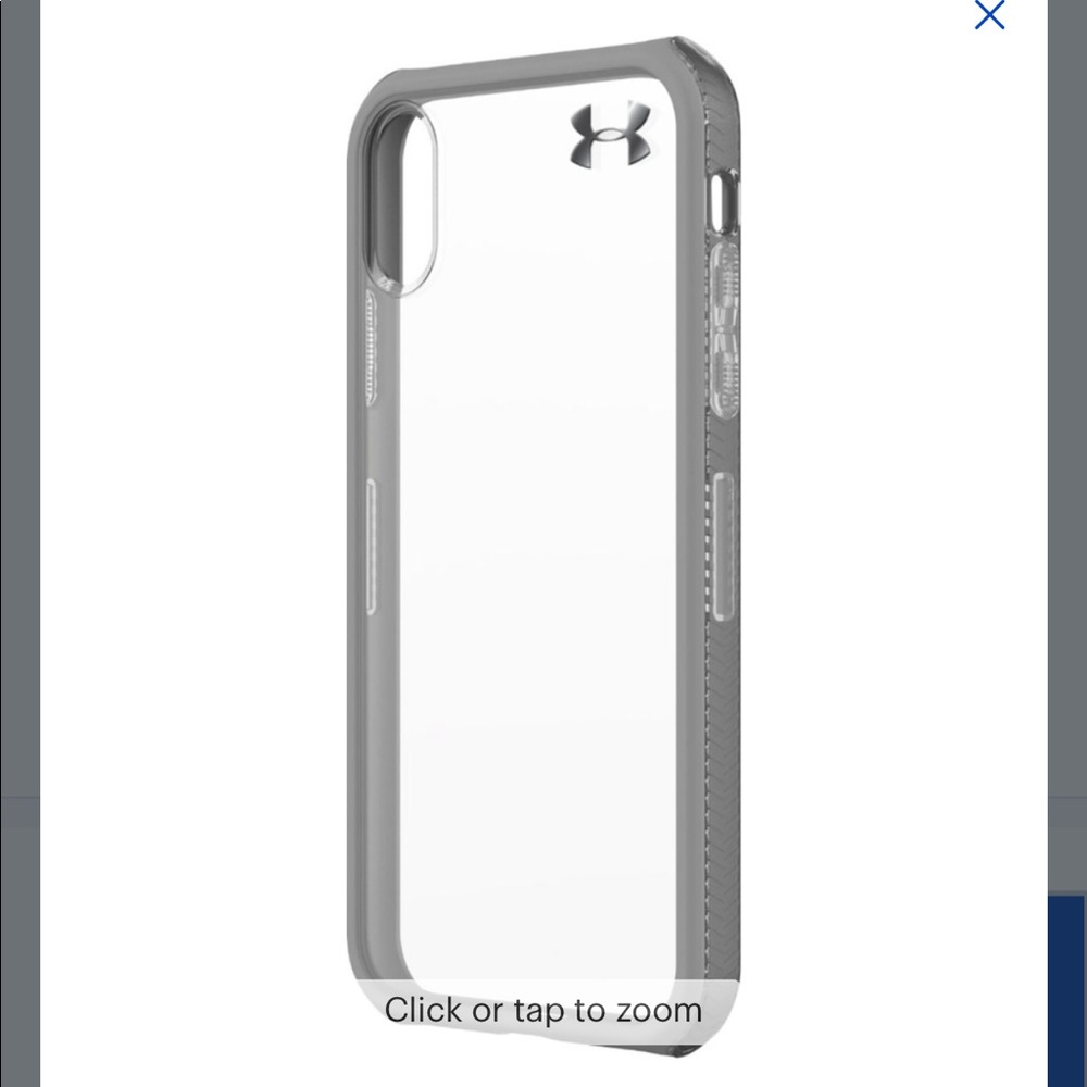 iPhone X under Armour case